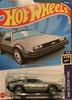 Delorean Back to the future Hot wheel