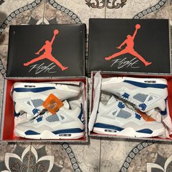 Jordan 4 Military Blue Reimagined- Size 11