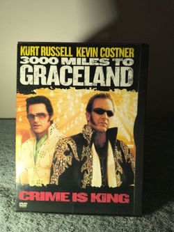 DVD 3000 miles to Graceland Kurt Russell and Kevin Costner