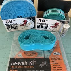 Vintage Lawn Furniture Webbing (3 Colors)
