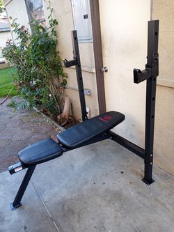 Marcy adjustable Olympic bench
