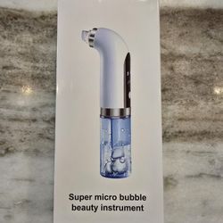 Hydrodermabrasion Device Vacuum Suction Facial Pore Cleaner