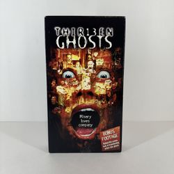 Thirteen Ghosts ( 2001 ) VHS Matthew Lillard Shannon Elizabeth Thir13en Horror 