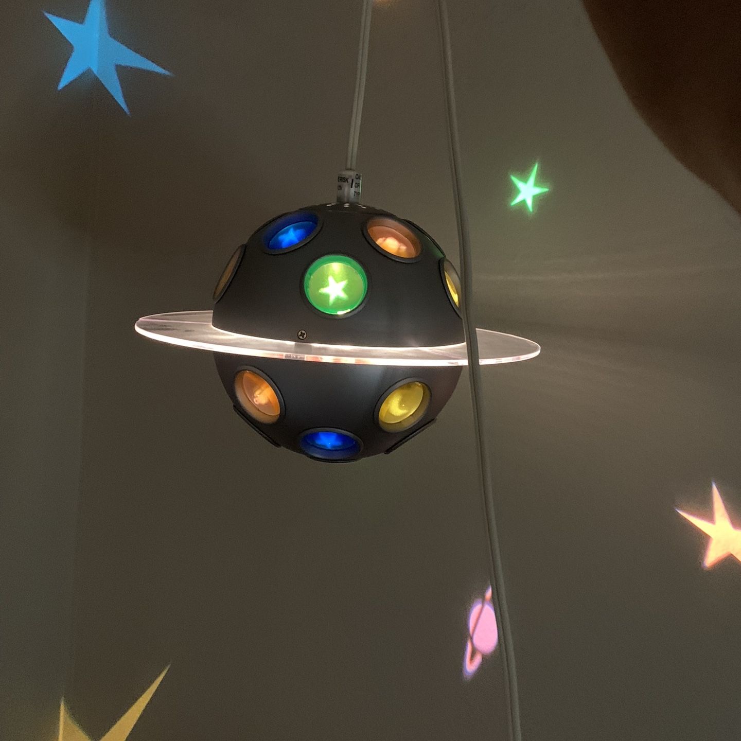 ON SALE - Ikea Blimp planet hanging projector lamp for Sale in