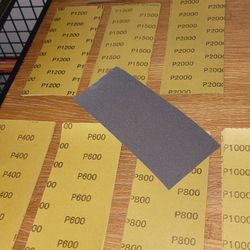 90 Pcs. Sandpaper..Read Description For Details.