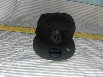 Las Vegas Raiders Basic Black on Black 9FIFTY Snapback  