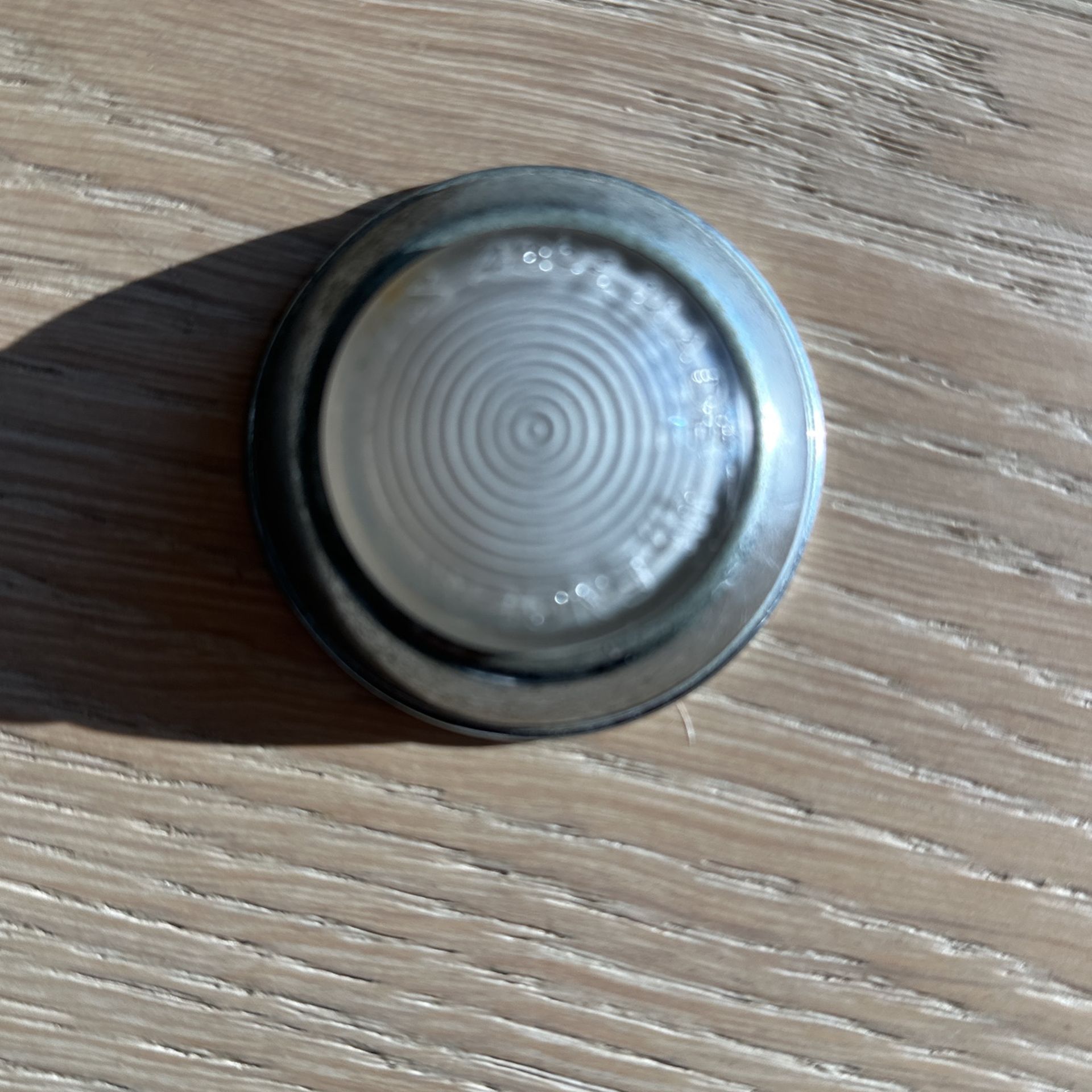 Lucas Used Model 489-1 "FROSTED" Glass Lens With Chrome Housing (1)