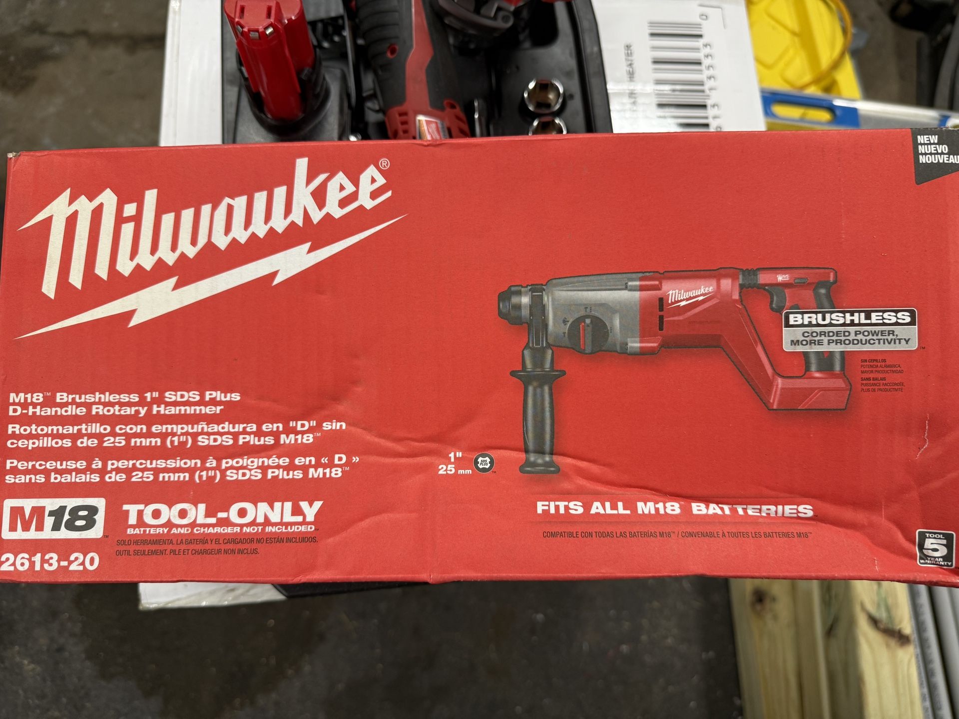 Milwaukee SDS Plus Hammer Drill