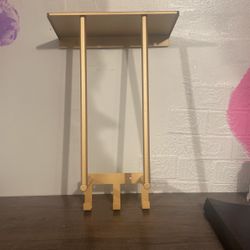 Towel Rack with Metal Shelf and 3 Hooks