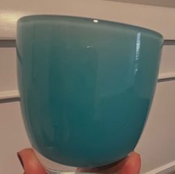 Glassybaby “Cabo” Blue Votive – Like New –