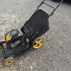 Máquina Para Cortar Césped Y Compressor 
