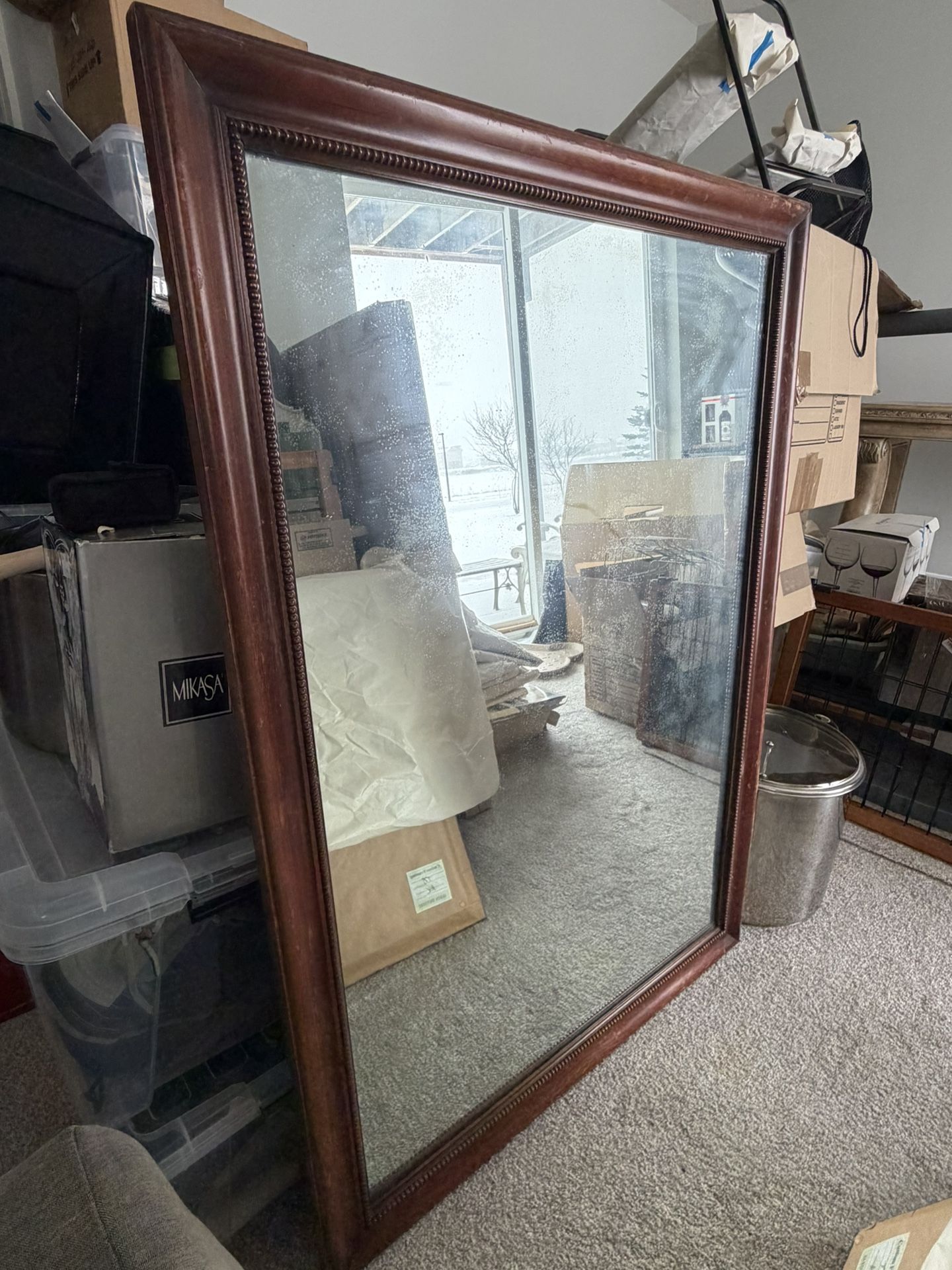 Large Vintage Mirror