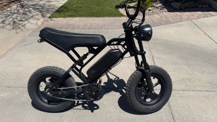 48v small frame ebike 16x4 fat tires