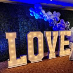 Marquee Letters And Numbers 