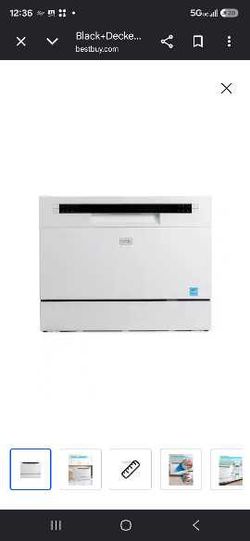 Black+Decker Countertop Dishwasher