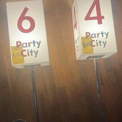 Party City Check Out Sign 