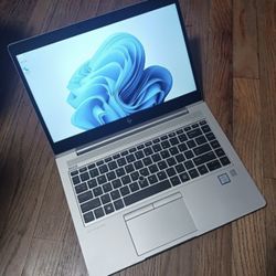 Fast HP EliteBook Pro Laptop Intel Core i7-8565u 4.6 GHz Turbo 8 GB RAM 256 GB SSD Webcam 1080P LCD USB C Port Wi-Fi & BT Wireless Windows 11 Pro 64