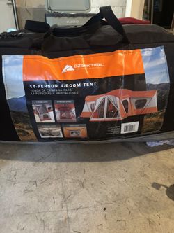 14 Person 4 Room Tent