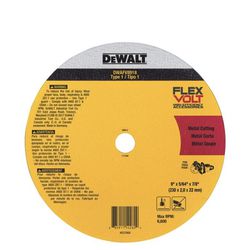 DeWalt Flexvolt Cut Off Wheels Qty#25