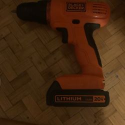 Black Decker Drill Comes With Charger 