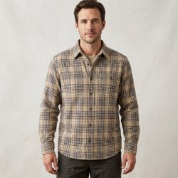 L.L.Bean Men's Heavy Flannel Plaid Long Sleeve Mens Size M