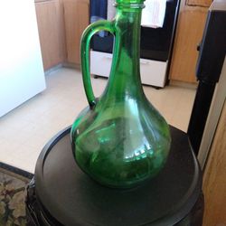 Vintage Wine Glass Bottle 🍾