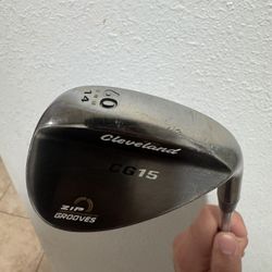 Cleveland CG15 Zip Grooves 60 Degree 14 Bounce Lob Wedge 