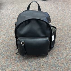 Leather Skip*Hop Diaper Bag Backpack Retail $110