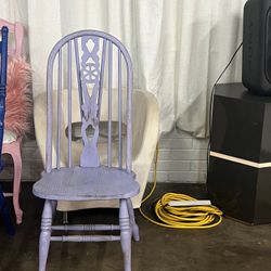 Custom Made Purple Chair