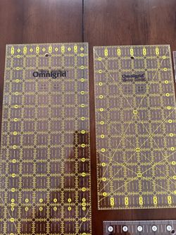 Omnigrid quilting and sewing ruler