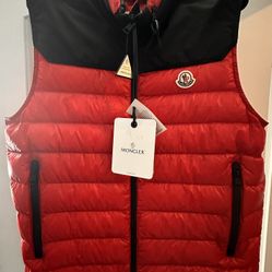 Moncler Red Ortac Gilet