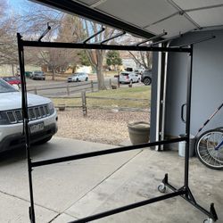 Holding Tables And Chairs. Used But Still Good Condition.