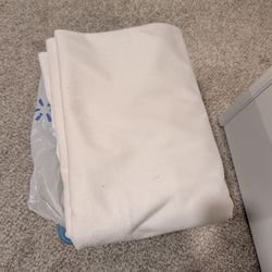 White Flannel Cloth New Approx  5 Meters