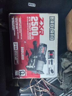 Badland ZXR 2500 lb ATV Utility Winch