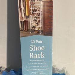 Whitmor 30-pair Shoe Rack