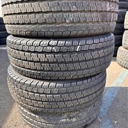 235/65r16 Goodyear Tires Cón 80% De Vida Las 4 