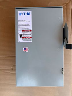 Eaton 60A Fusible Disconnect