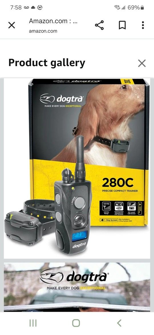 1/2-Mile Remote Training Dog E-Collar
