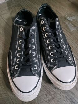 Converse fragment Chuck Taylor ox black size 10 mens