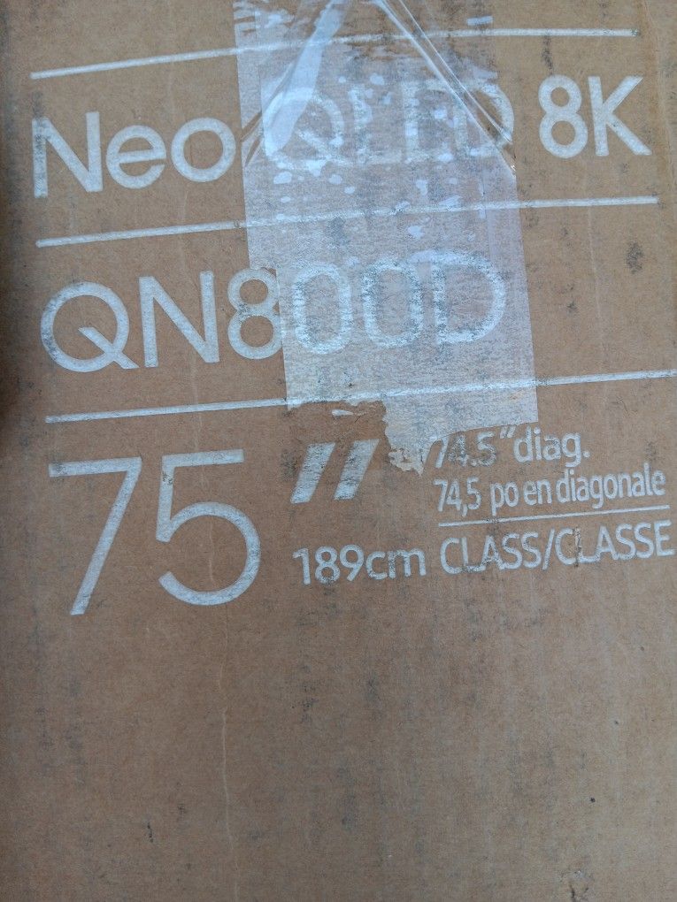 SAMSUNG 75"INCH NEO QLED 8K Q800D