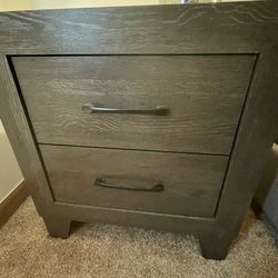 Grey Chest And Night Stand