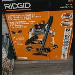 Ridgid Vaccum