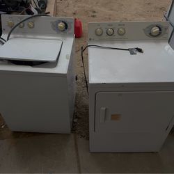 General Electric dryer & washer