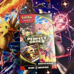 Pokemon perfect order booster bundle 