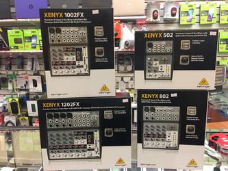 BEHRINGER MIXER STARTS AT 79
