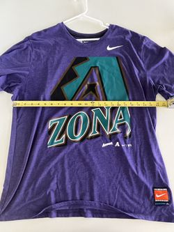 Arizona Diamondbacks Nike Cooperstown Collection Logo T-Shirt - Purple
