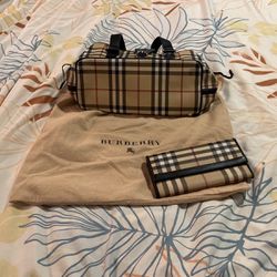 Burberry Purse And Wallet 