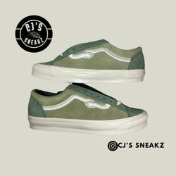 Men’s Authentic Vans OG Style 36 LX x Notre Green Size 11.5M Deadstock