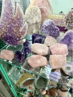 Amethyst and other crystals