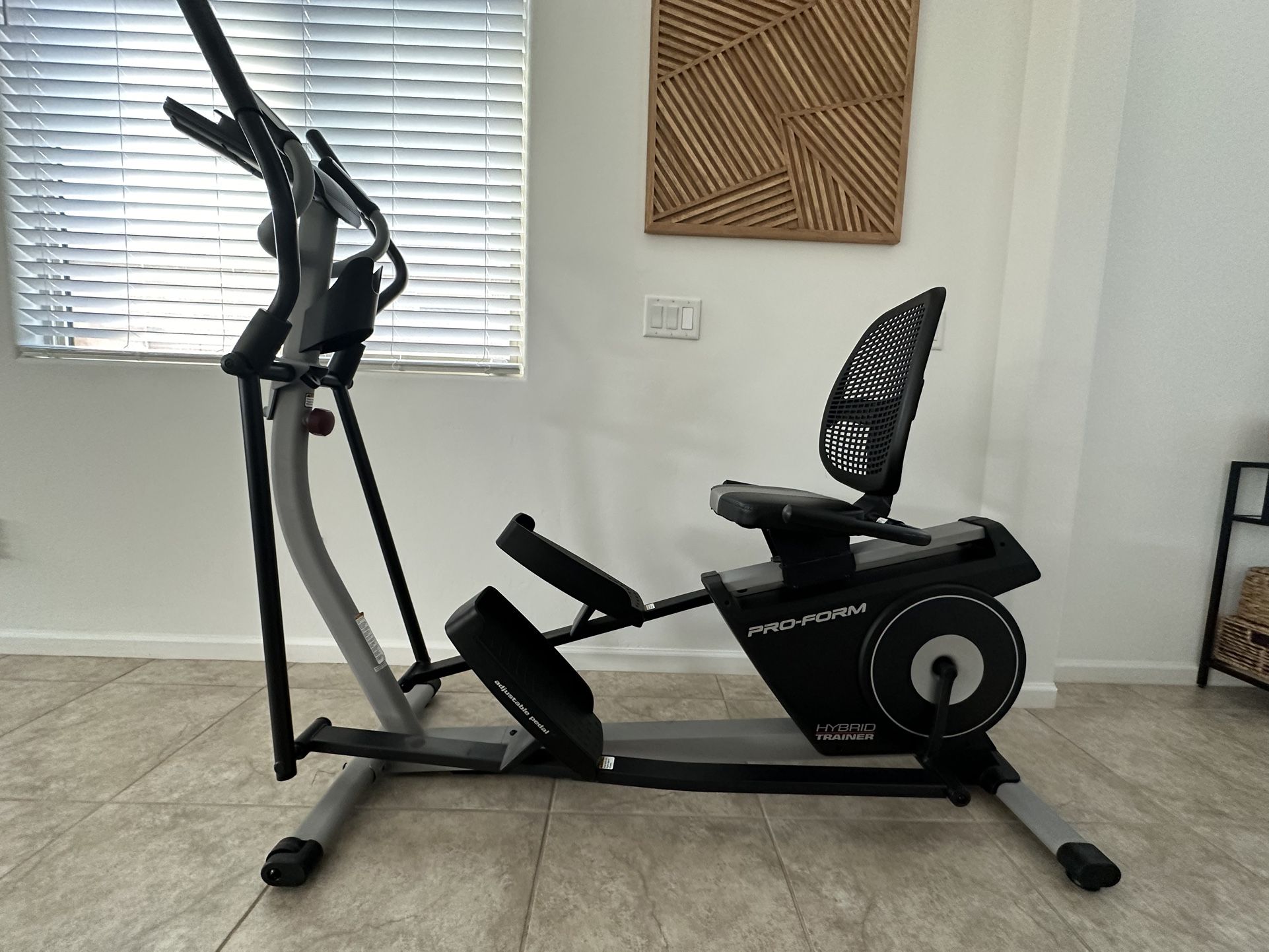 Proform Elliptical/ Recumbent Bike